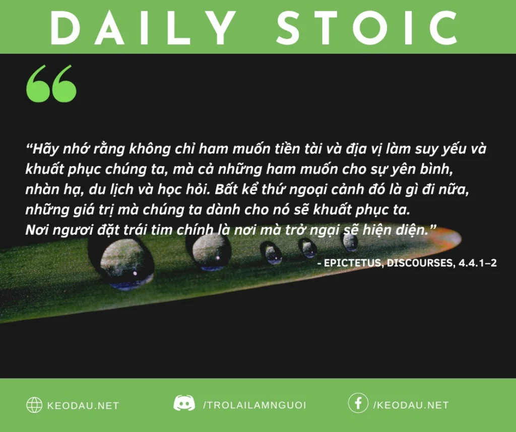 Chu Nghia Khac Ky Daily Stoic Hang Ngay 21 2