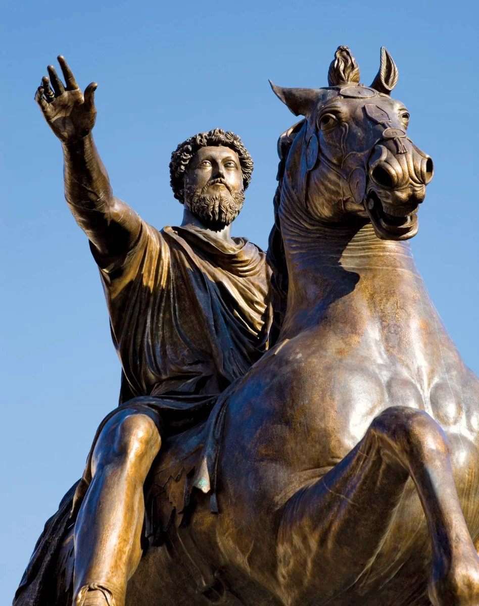 Marcus Aurelius Statue Rome Piazza Del Campidoglio